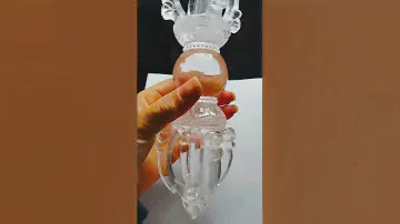 Tibet High Altitude Clear Crystal Quartz 5 Prong Amulet Dorje Phurba Buddism 9.37 in